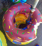 Swimming Pool Floater - Donut Chocolate for Adults and Kids