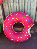 Swimming Pool Floater - Donut Strawberry for Adults and Kids