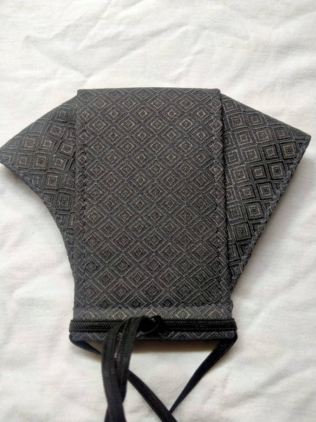 Washable Facemask -  Gray Plain Design