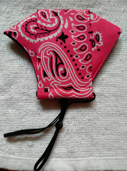 Washable Facemask - Tribal Design Pink