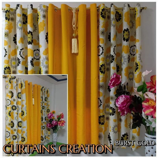 Cretona Curtain 3in1 60×69 - Burst Gold