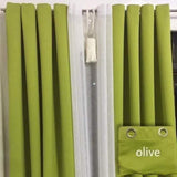 3 in 1 Blackout Curtain - Olive