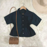 Polo Top - Black