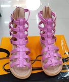 Gladiator Sandals for Kids - Pink