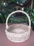 Round Rattan/Buri Tray