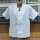 Chef Uniform Short Sleeves - Plain White