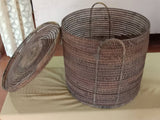 Laundry Basket made of Nito