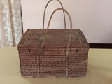 Rectangle Basket made of Nito - Medium