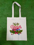 Canvas Tote Bag - Merry Christmas