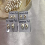 Pearl stud - White