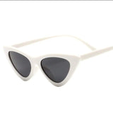 Sunglasses - Retro Style - WHITE