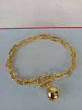 Gold Bracelet - Stainless Steel (Round)