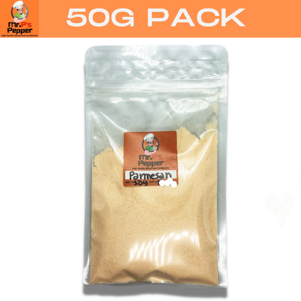 Mr. P's Parmesan Cheese Powder 50g Resealable Pouch