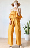 Molly Jumpsuit - Mustard