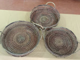 Round Tray - Nito - 1 set