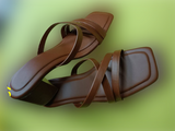 High Heels Marikina Made Sandals - Coffee