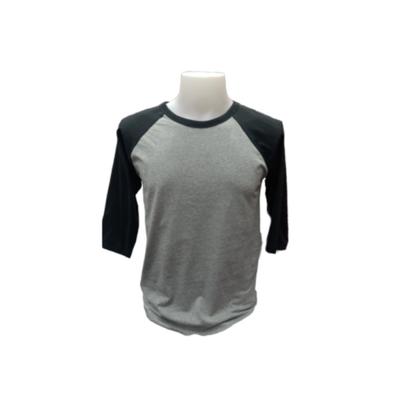 3/4 Shirt for Men - Gray