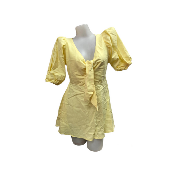 Alyssa Dress - Yellow