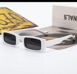 Sunglasses - Square - WHITE