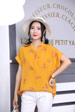 Floral Blouse - Yellow