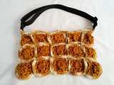 Crochet Sling Bag - Brown 1