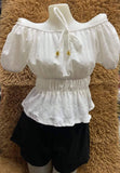 Alexandra Blouse - White