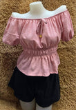 Alexandra Blouse - Old Rose