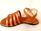 Celestial flat sandals - TAN