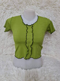 Blouse for Ladies - Apple Green