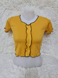 Blouse for Ladies - Mustard