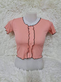 Blouse for Ladies - Peach