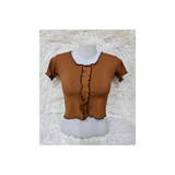 Blouse for Ladies - Brown