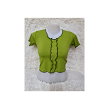 Blouse for Ladies - Apple Green