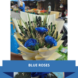 Blue Roses Bouquet