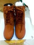 Boots with Heels for Women - Brown