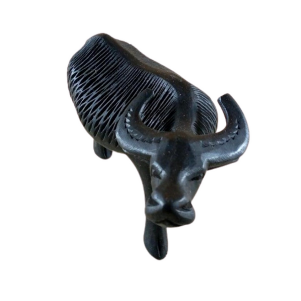 Small Wood Carabao Display