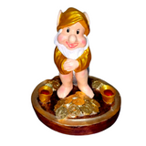 Coin Lucky Pooping Dwarf - Yellow