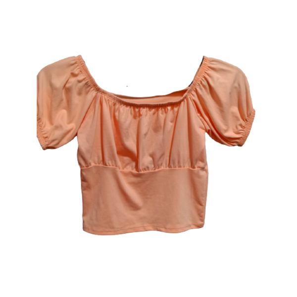 Crop Top - Peach