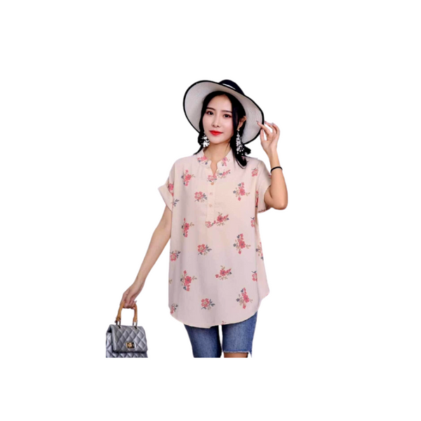 Floral Blouse - Cream