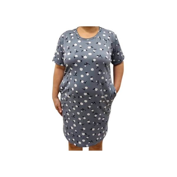 Penguin Dress Plus Size - Gray