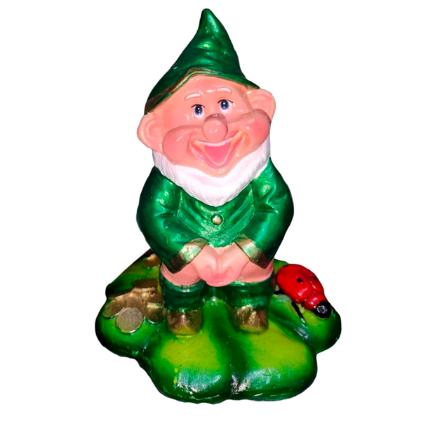 Smiley Pooping Dwarf - Green