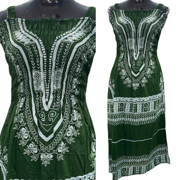 Bohemian Dress Sleeveless Batik Dress - 4