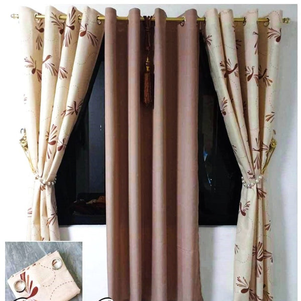 Humming Bird Curtain Mocha 5 in 1 - 6ft