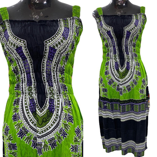 Bohemian Dress Sleeveless Batik Dress - 2