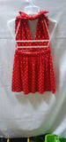 Polka Dots Sleeveless dress for Kids - Red