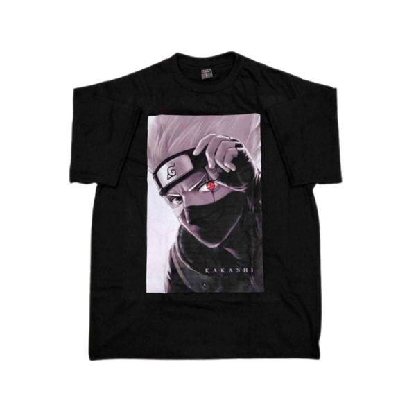 T- Shirt Black - Kakashi Print