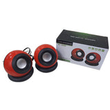 Portable Multimedia Speaker 2.0 E-008 - Red