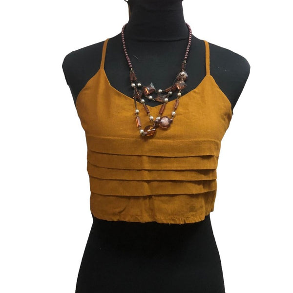 Mariel Croptop - Dark Brown