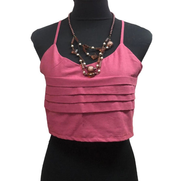 Mariel Croptop - Dark Pink