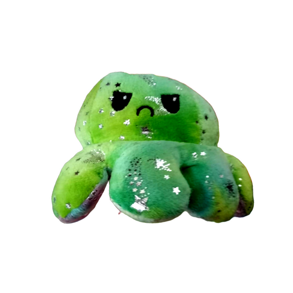 Stuffed Toy - Reversible Octopus - Green